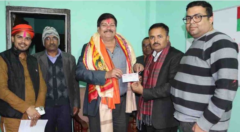 स्वतन्त्र प्रदेश सभा सदस्य शारदा शंकर कलवार जसपामा प्रवेश